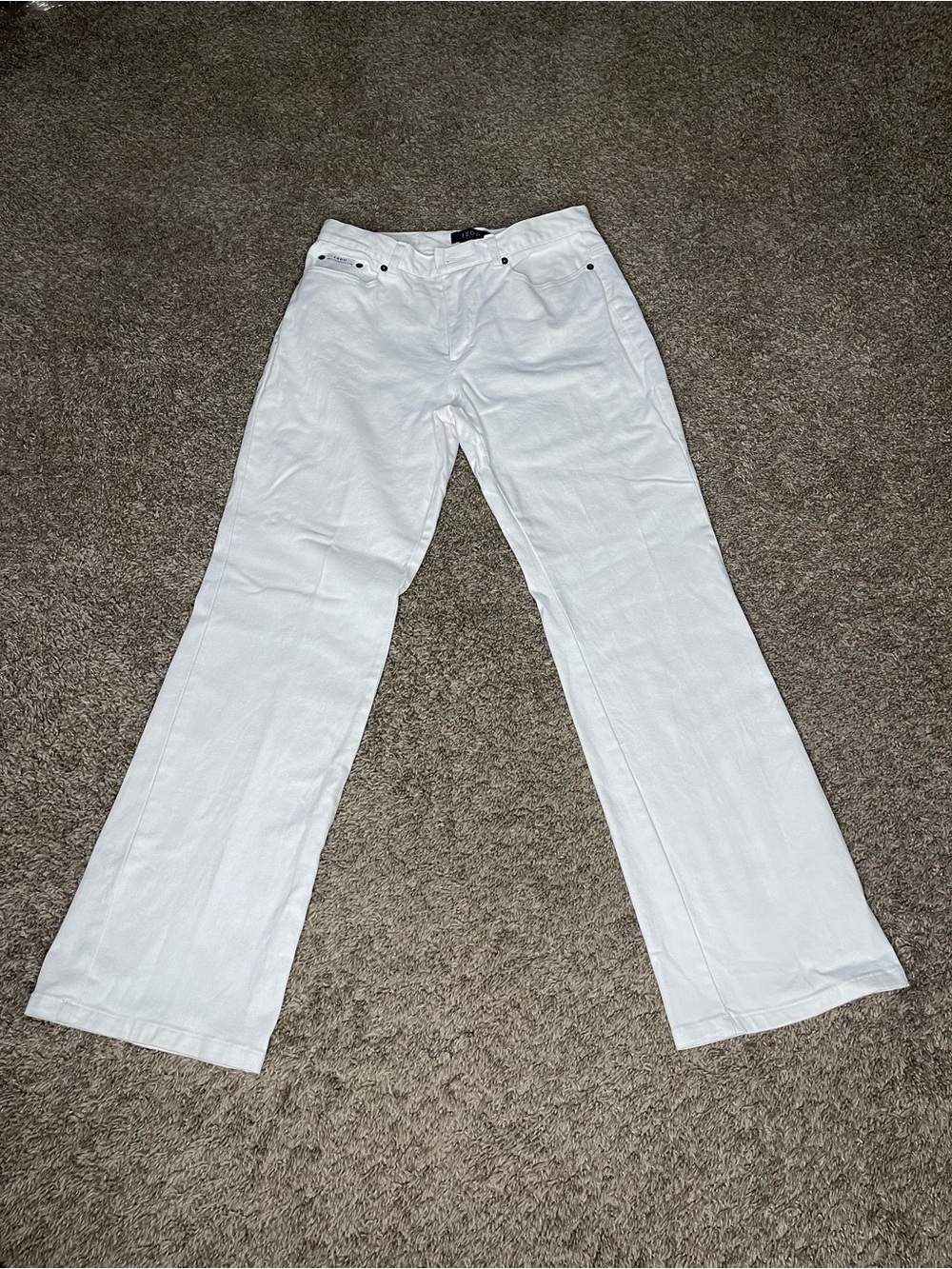 Izod White Bootcut Women's Jeans size 8